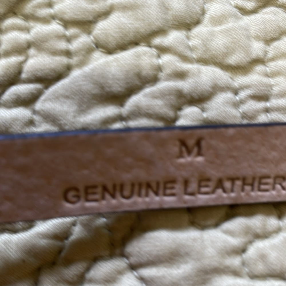 leopard print calf hair stretch belt - Picture 4 of 6